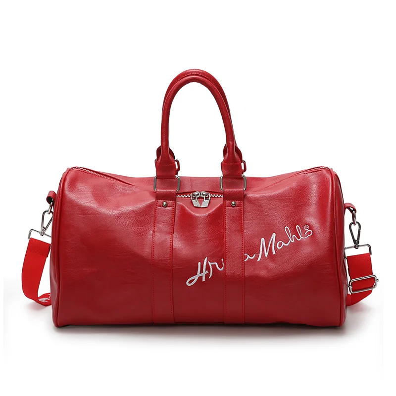 

LAPOE New Women'S Bags Travel Bag Luggage Fashion PU Leather Women'S Handbags Large Capacity Travel Women Bag On Weekend