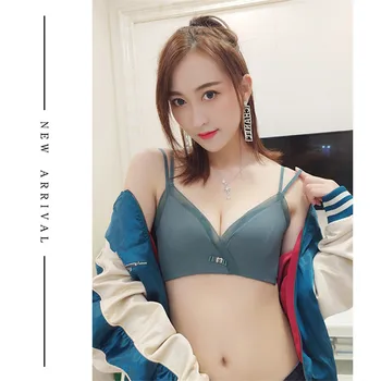 

Black Bra Brief Women Lingerie Sexy Underwear Brassiere Wire Free Sexy Bralette Bras Female Seamless Push Up Bra Intimates