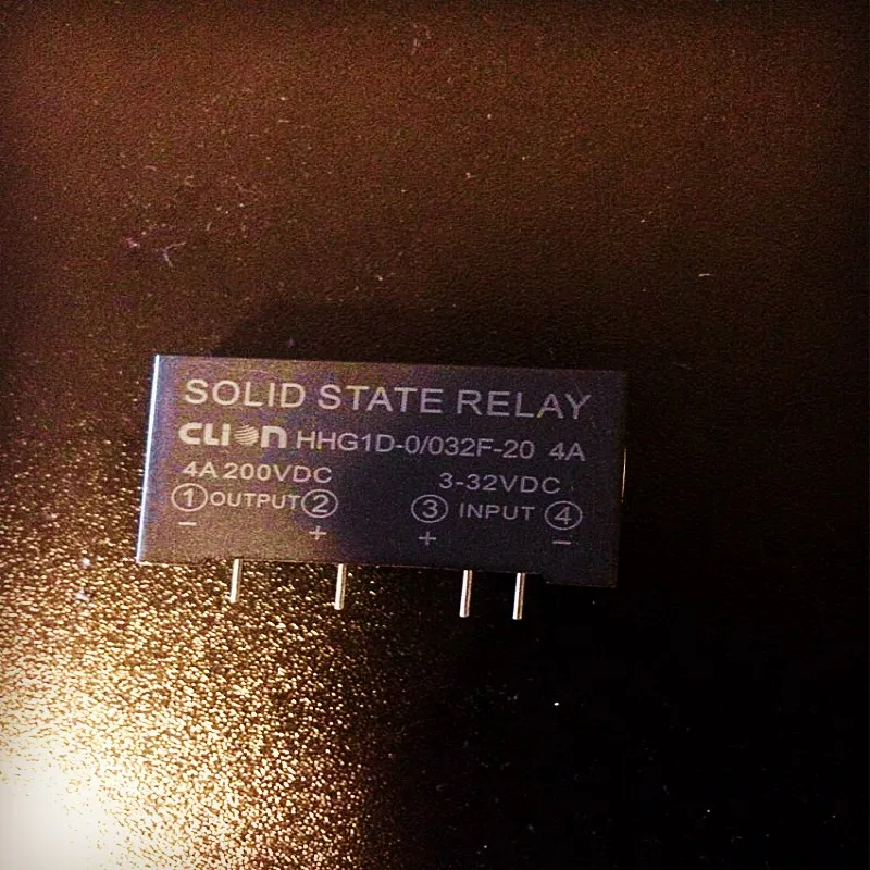 Ssr реле HHG1D 0/032F 20 4A вход 3 32 В DC Выход 200 4 Pin PCB твердотельное реле|Реле| |