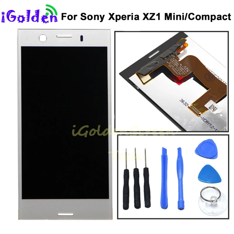 

4.6" For Sony Xperia XZ1 Compact LCD Display Touch Screen Digitizer Assembly Replacement For Sony XZ1 Mini LCD