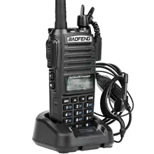 HBUDS BaoFeng UV-82 двухдиапазонный(VHF/UHF) аналоговый портативный двухсторонний радио черный