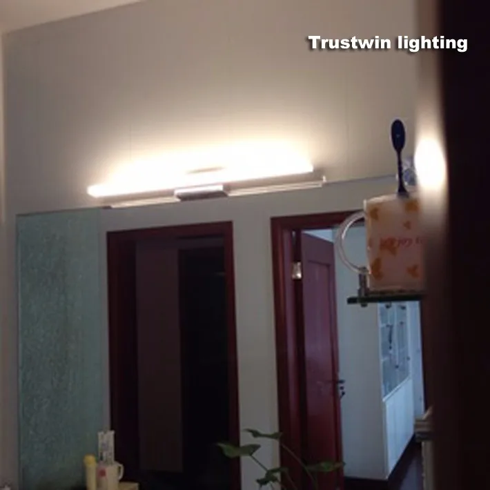 8W 14W 16W 18W 40CM 80CM 100CM 120CM stainless simple modern wall lamp light waterproof bathroom LED mirror light lamp sconce bathroom wall light fixtures