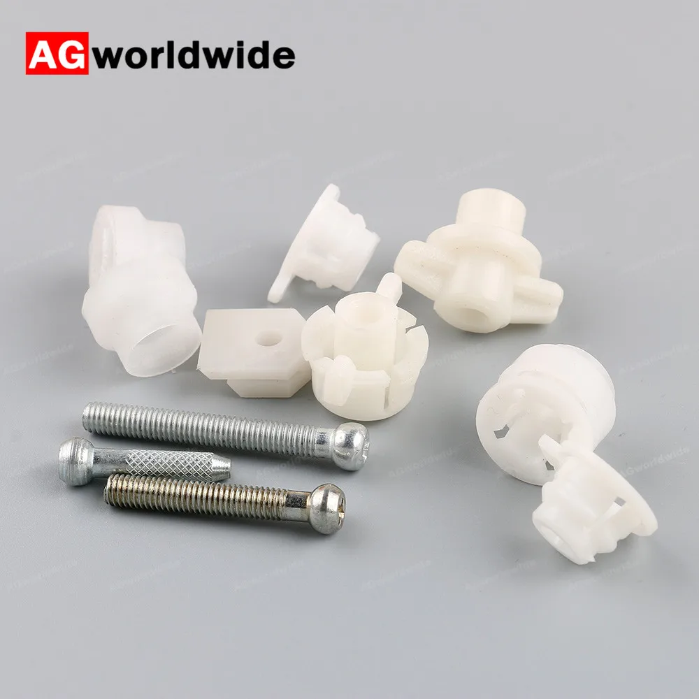

Headlight Head Light Adjust Screw Adjuster Clip Repair Set For VW Golf Jetta MK2