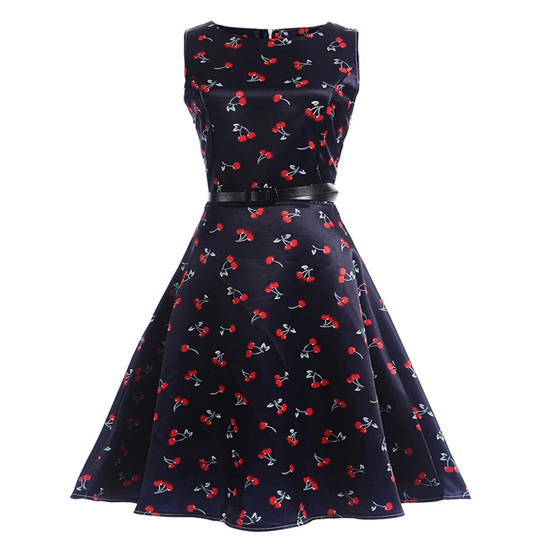 

Elegant Girl Dresses Floral Print Flower Dress Fashion Princess Dress for Wedding Party Ball Gown Sleeveless Beach Sundress