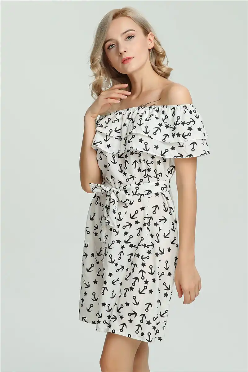 Off Shoulder Sun Dress