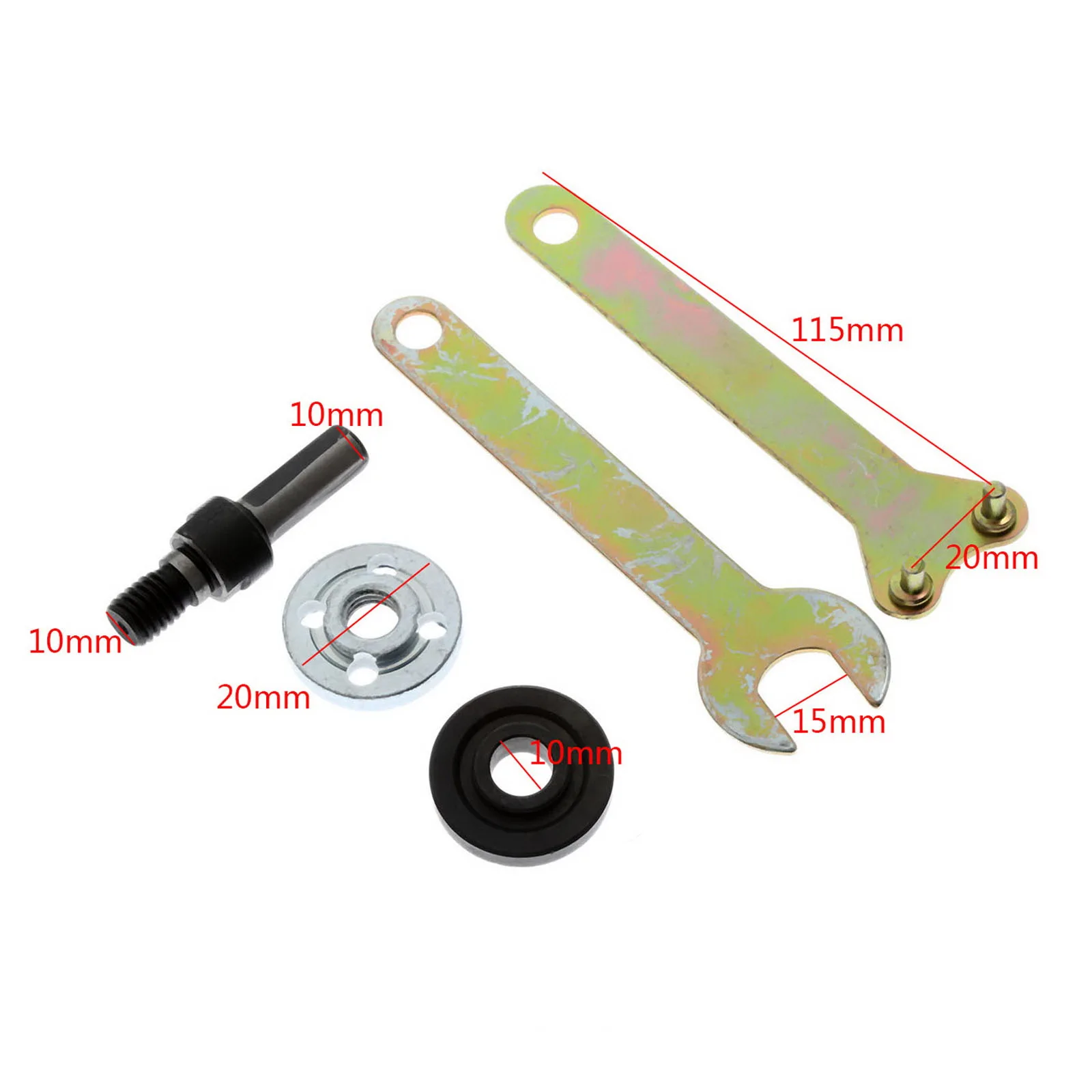 5Pcs 10mm Electric Drill Connecting Rod Converter Adapter Power Angle ...