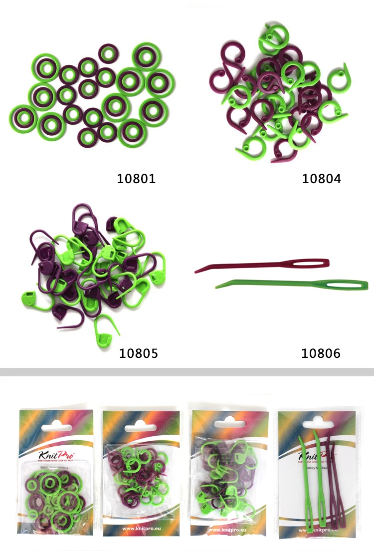 Knitpro маркеры для вязания стежков/иглы пластиковые маркеры для вязания и вязания крючком инструменты для рукоделия