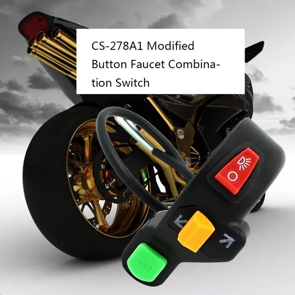 

Auto Electric Combined Switchh Tricycle Button Direction Light Combination Modification Switch CS-004A1