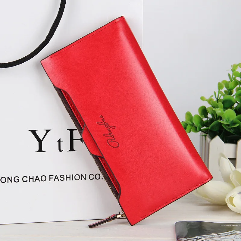 

Baellerry New Fashion Women Wallet PU Leather Brand Wallets Wholesale Lady Purse High Capacity Clutch Bag for Female Gift
