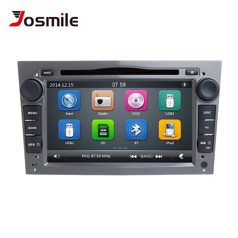 Автомобильный мультимедийный плеер Josmile 2 Din для Opel Vectra C Zafira B Vivaro Astra H GJ Corsa B C D Meriva BAntara Радио DVD НАВИГАЦИЯ