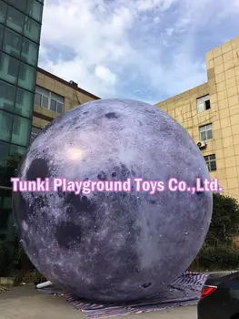

Diameter 3m inflatable planet balloon/MOON for exhibition