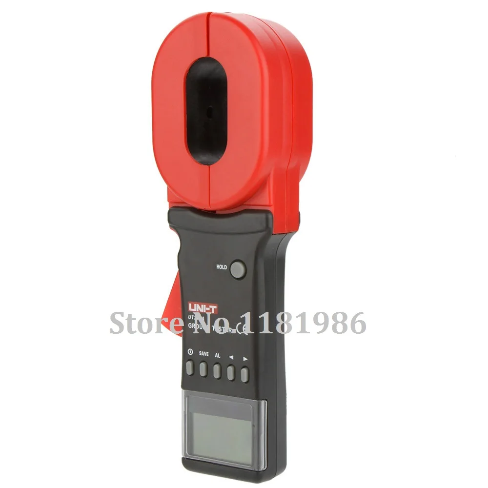 

UNI-T Earth Ground Resistance Tester 4 Digitals LCD Display Clamp Meter Ohmmeter Leakage Current Tester 0-30A 2 in1 UT278A