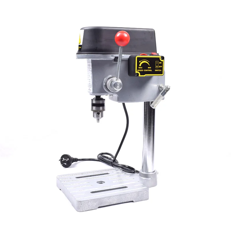 

Mini drill machine Drill Press Bench Small Drilling Machine Work Bench EU plug 380W 220V 5158A Metal stone processing DIY Wood