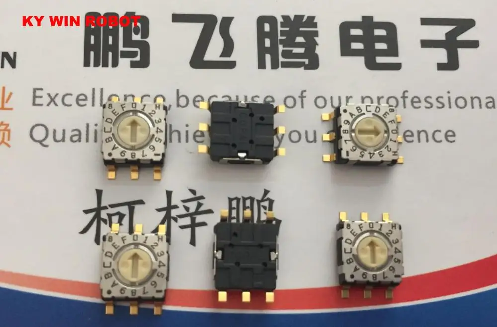 1 шт. Japan COPAL S-7050ETB 0-F/16 Bit поворотный циферблат переключатель кода инвертный код |