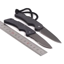 Маленький складной нож для выживания Тактические полевые ножи для кемпинга Охота спасения карман нож из нержавеющей стали для повседневного использования Инструменты