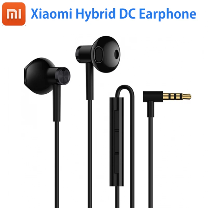 Оригинальные гибридные наушники Xiaomi DC динамические пьезокерамические с двойным