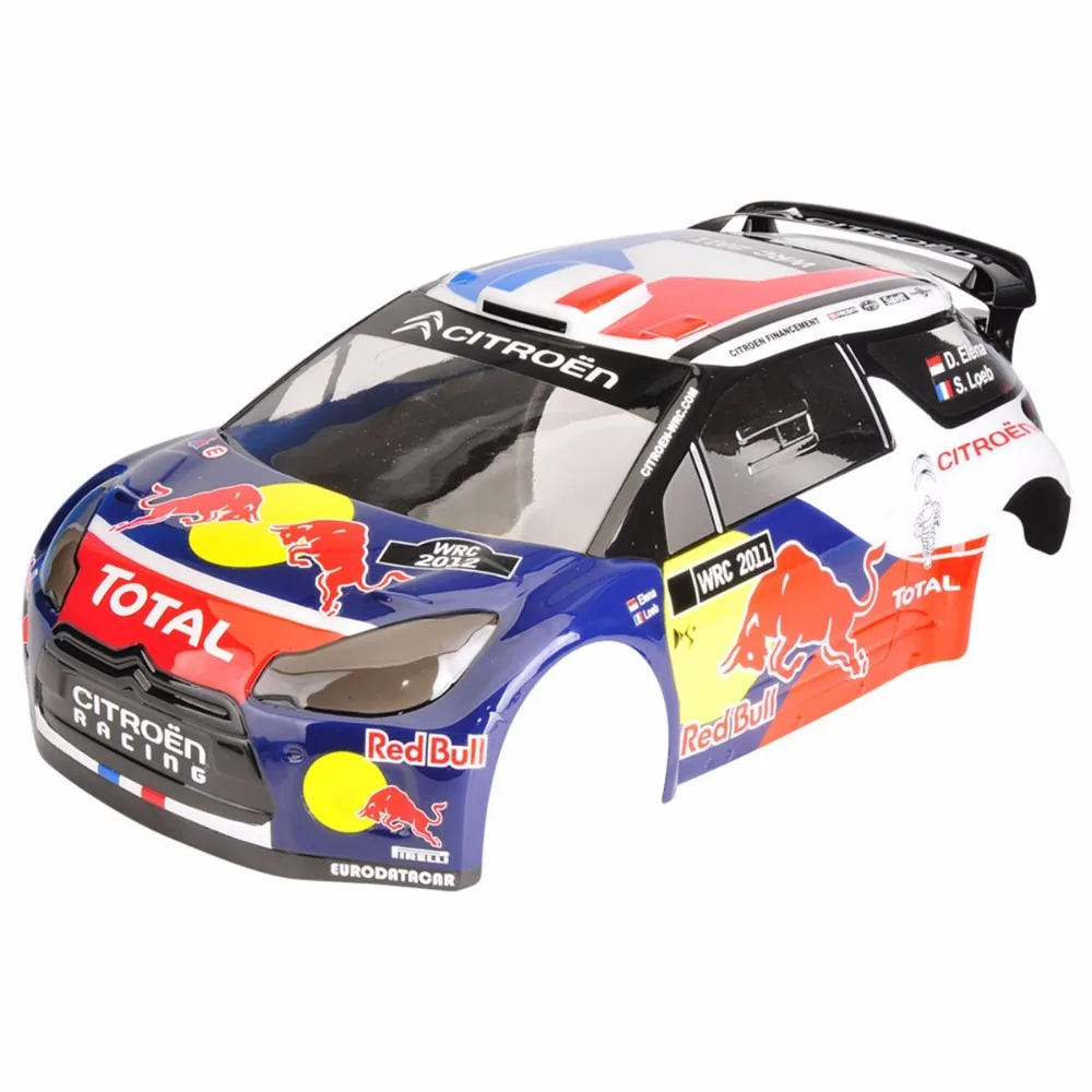 TeamC Citroeni C4 1/8 на дороге корпус ПК корпус 1 шт с наклейкой для 1/10 короткий ход цвет