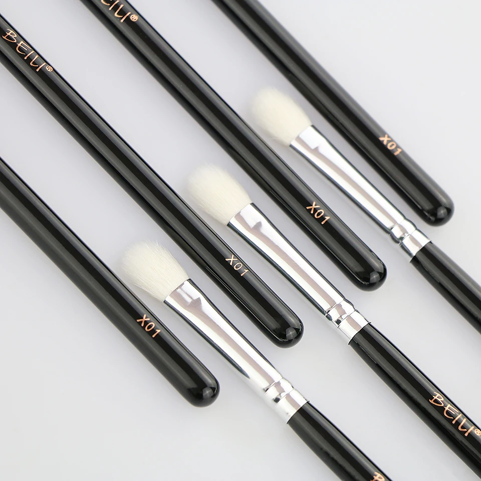 1pc Black Eyeshadow Makeup Brushes Professional Crease Blending Eye Shader Goat Hair makeup brush