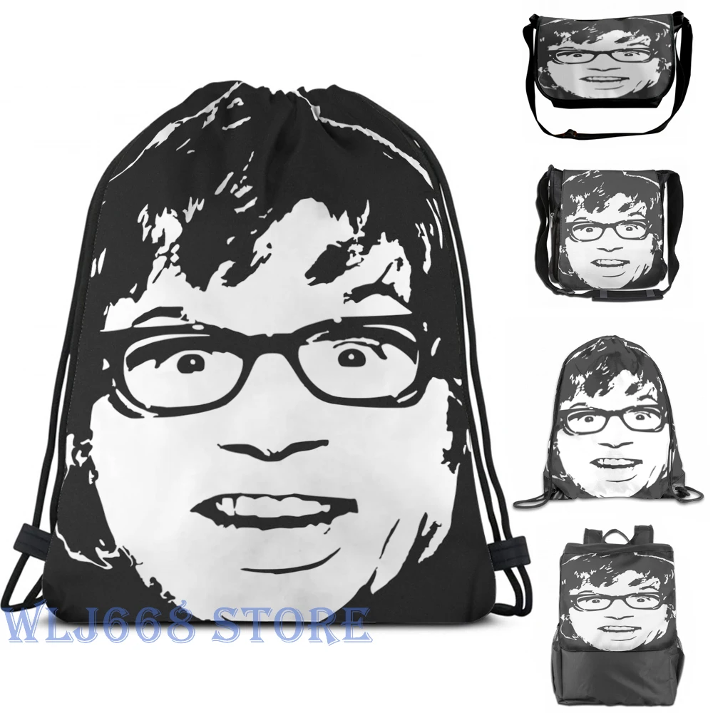 Забавные сумки через плечо с графическим принтом для женщин Austin Powers рюкзак на