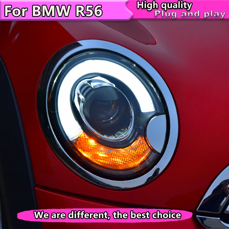Автомобильный Стайлинг для BMW mini Cooper Clubman R55 R56 R57 светодиодный передний светильник