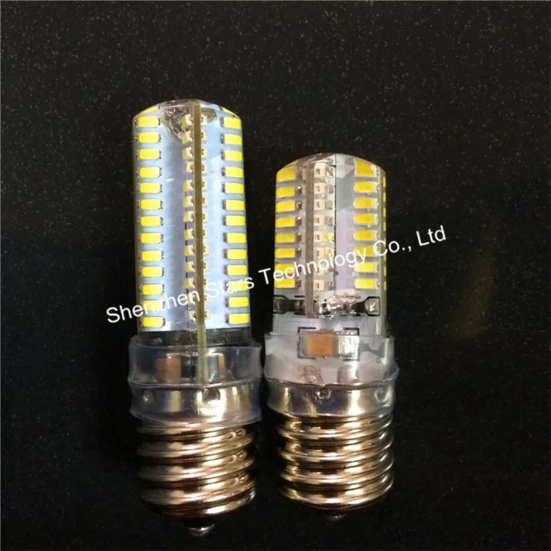 Энергосбережение! E17 SMD3014 64leds 104 светодиоды AC110V AC220V 6 W 9 W светодиодные лампы украшения свет Кристальные лампы для люстры 10 шт./лот