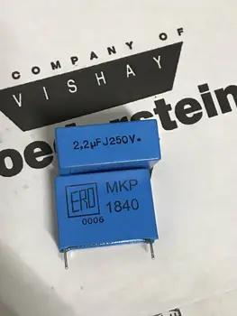 

5pcs 100%Free Shippi MKP1840 250V 2.2UF 225 Zero frequency divider capacitance.