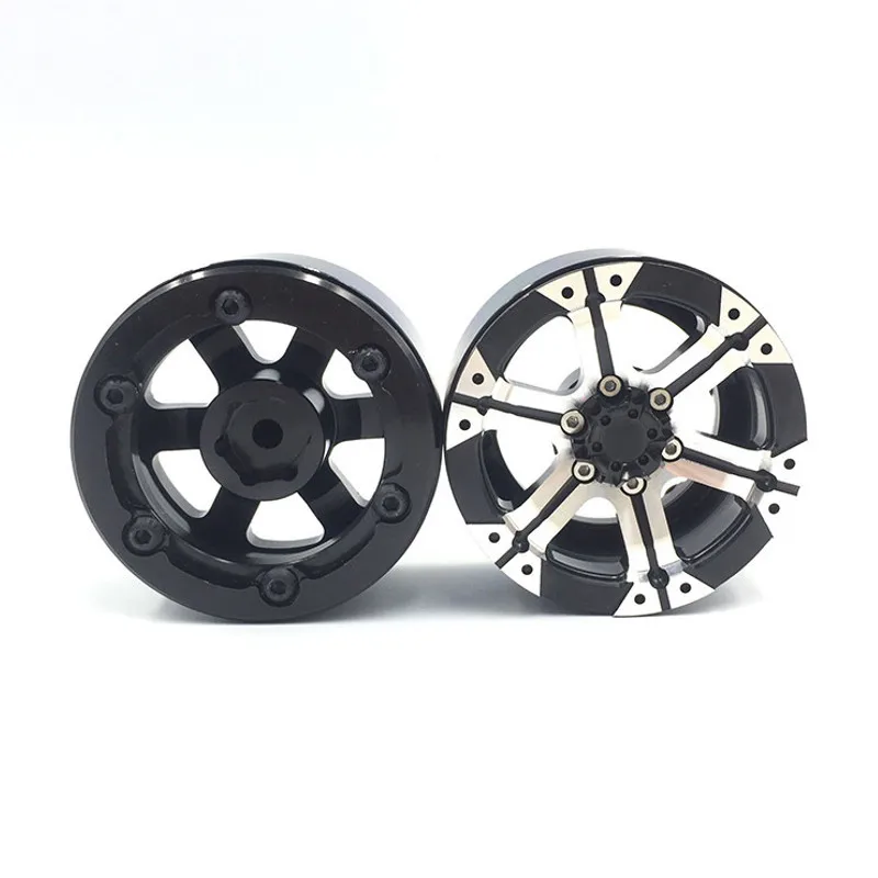 4 шт. металлический обод колеса 1 9 дюйма BEADLOCK RC Гусеничный для 1/10 Axial SCX10 90046 TAMIYA CC01