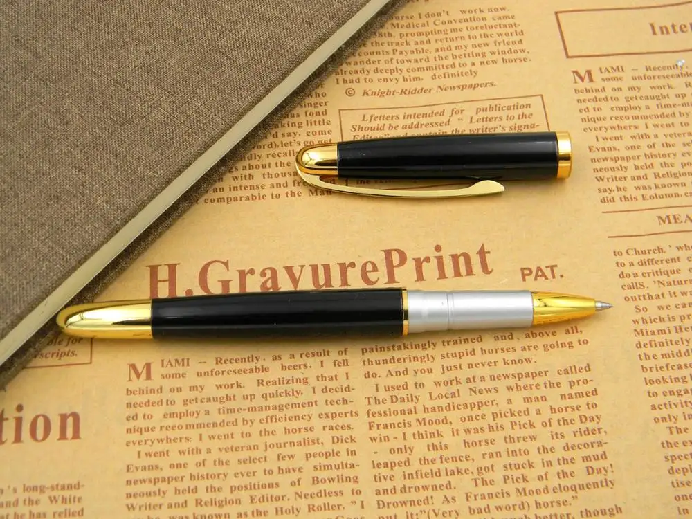 JINHAO синяя или черная Золотая Подарочная шариковая ручка|pen pen|pen blackpen rollerball |