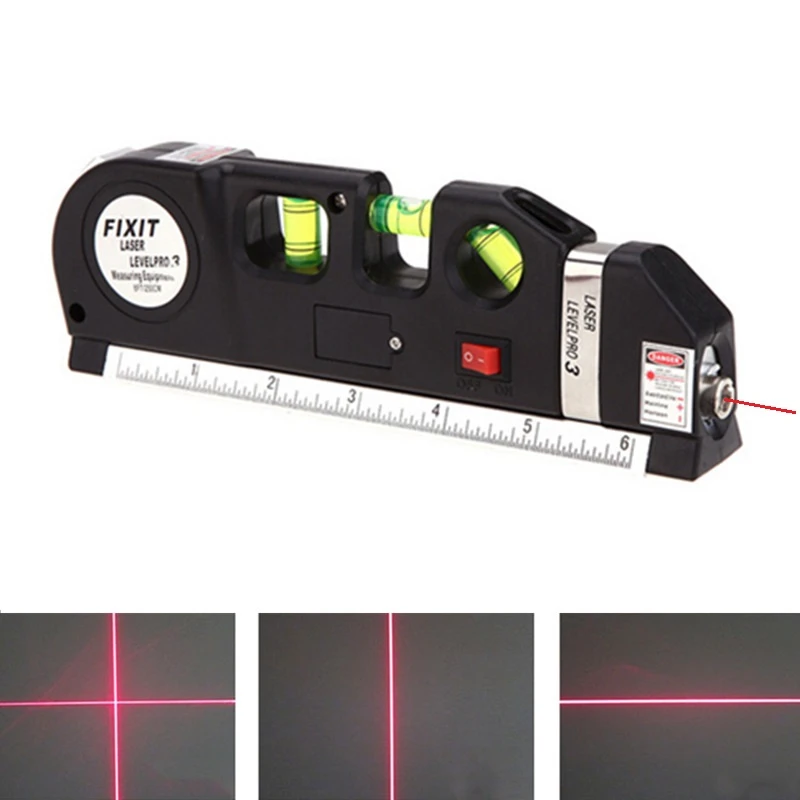 Multifunction Laser Level Marking Scale with Steel Tape Measure