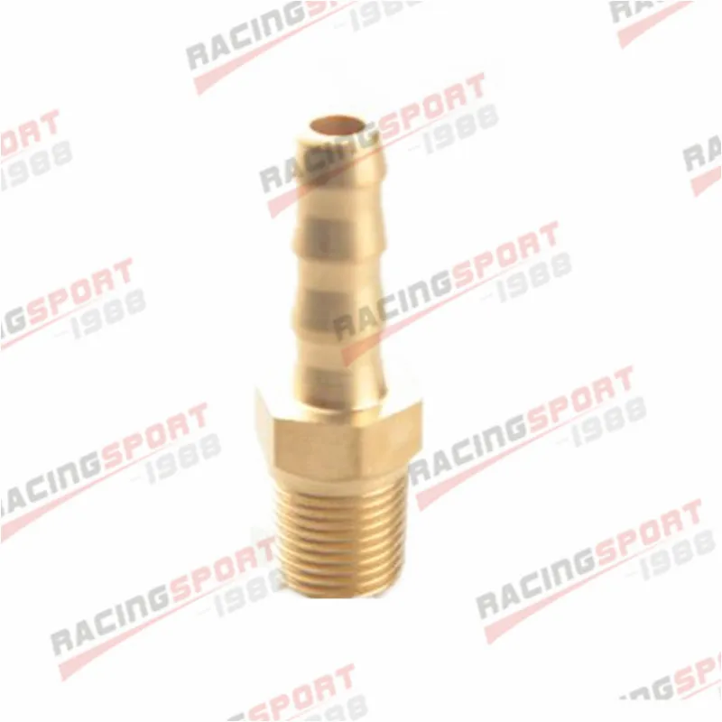 

8mm Male Brass Hose Barbs Barb To 1/8" NPT Pipe Male Thread