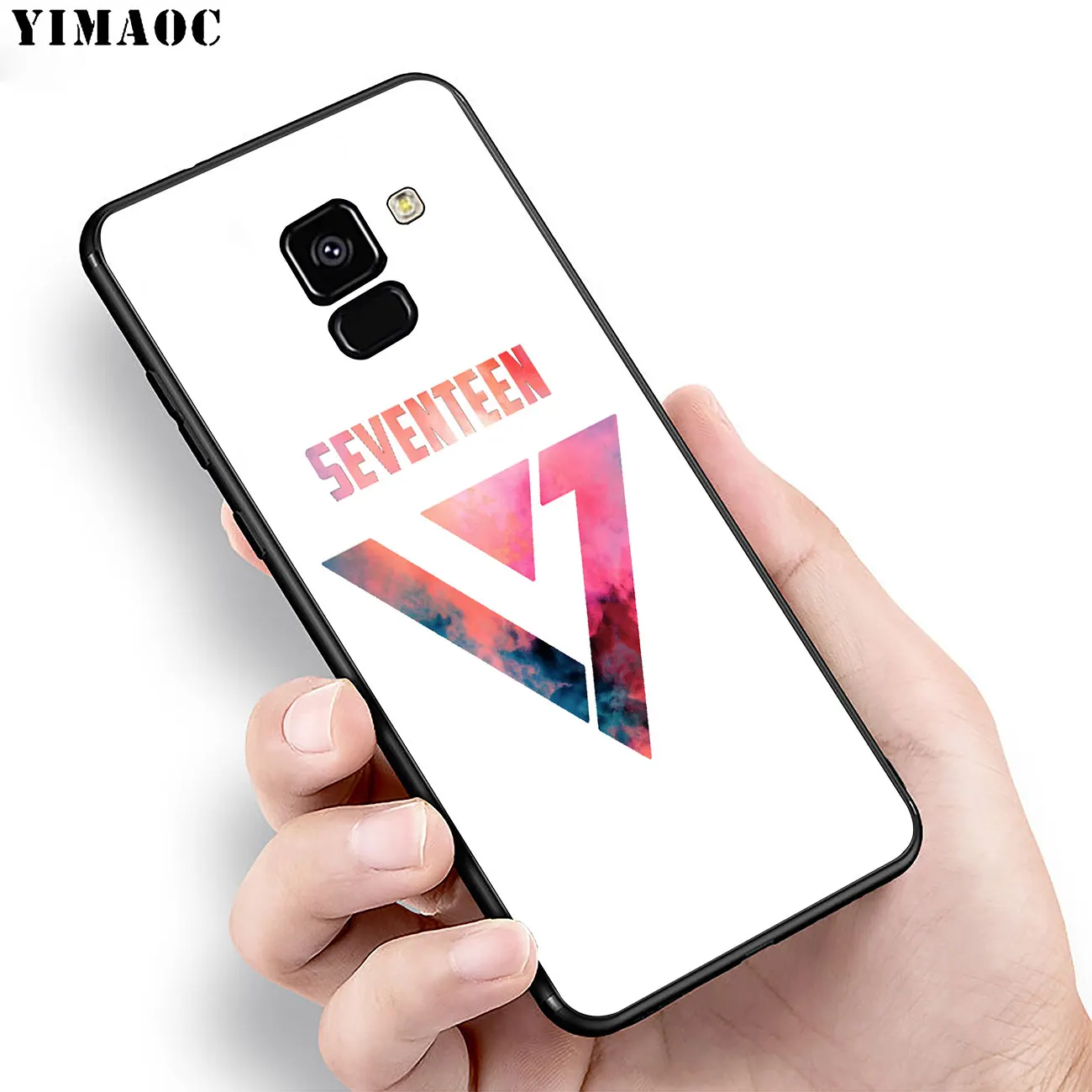 Мягкий силиконовый чехол YIMAOC Seventeen JEONGHAN kpop 17 для Samsung Galaxy A6 Plus A9 A8 A7 2018 A3 A5 2016 2017 Note 9