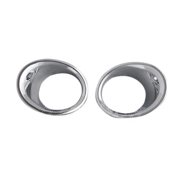 

Front Fog Light Lamp Cover Ring Decor Trim ABS Chrome For BMW X1 F48 2016 2017