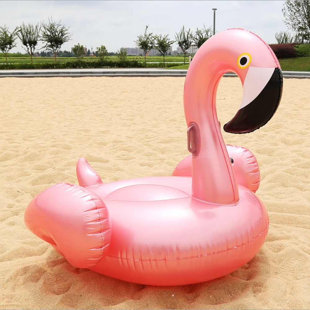

150cm Inflatable Flamingo Ride-on Pool Float for Swimming Mattress Beach Lounger adults Pool Rafts flamingo inflatable circles