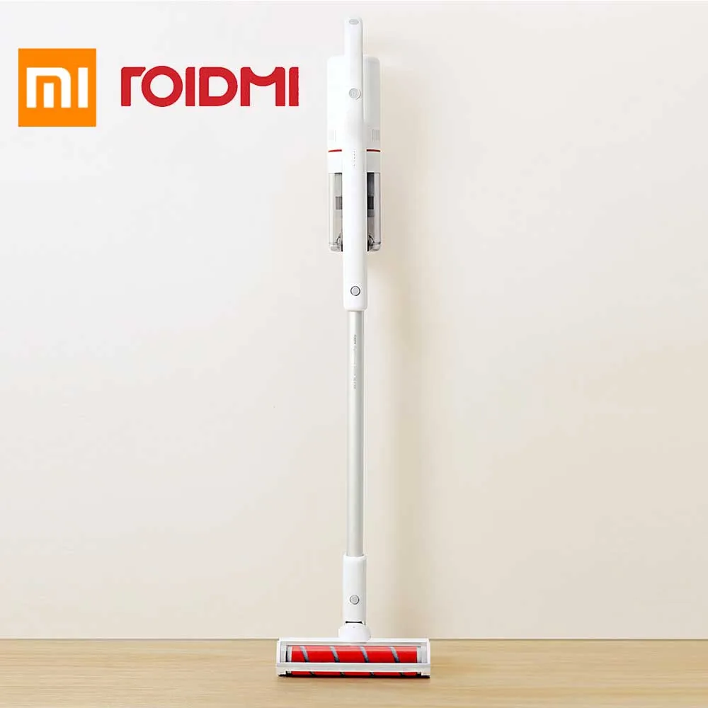 

Xiaomi ROIDMI Wireless Portable Handheld Strong Suction Vacuum Cleaner APP Smart Connection Vacuum Cleaner With LED Sensor Light