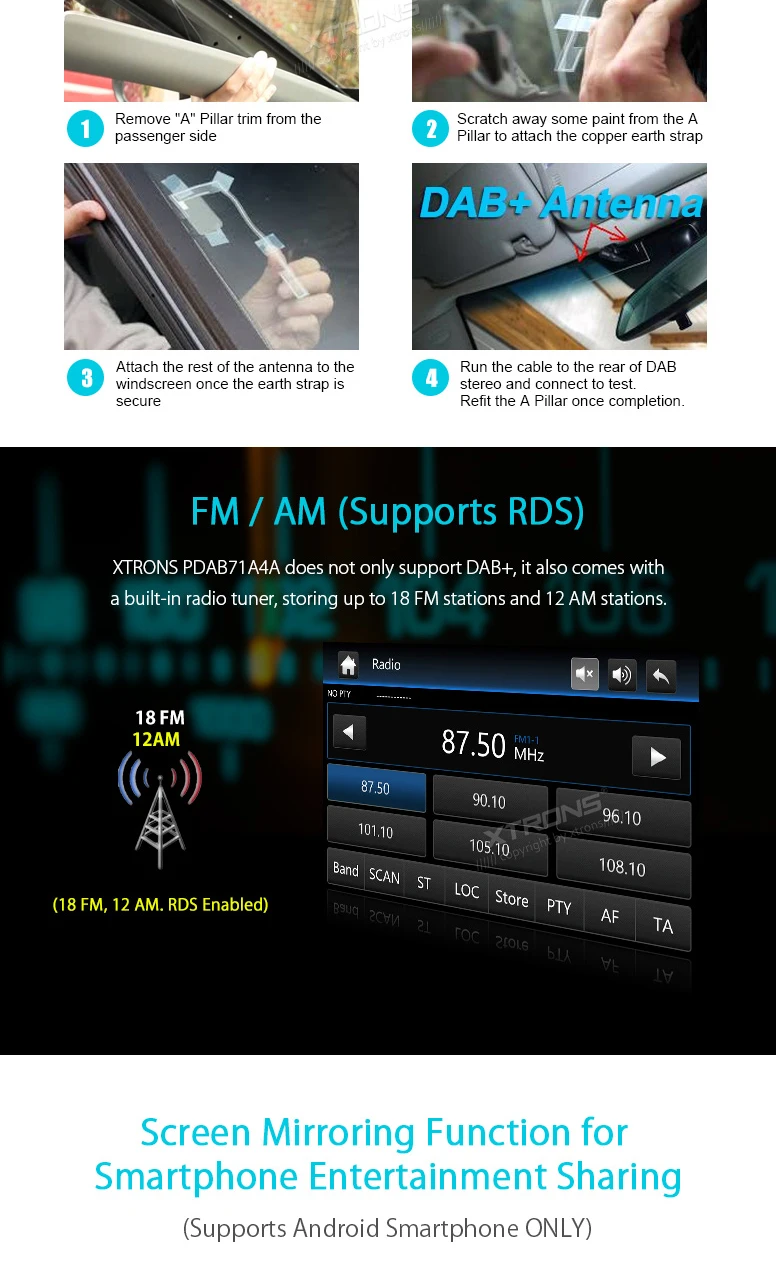 Top 7" Special Car DVD for Audi A4 2000-2008 & Audi S4 2003-2008 & Audi RS4 2002-2008 with Built-in Vehicle Standard DAB+ Module 6 Top 7" Special Car DVD for Audi A4 2000-2008 & Audi S4 2003-2008 & Audi RS4 2002-2008 with Built-in Vehicle Standard DAB+ Module 6