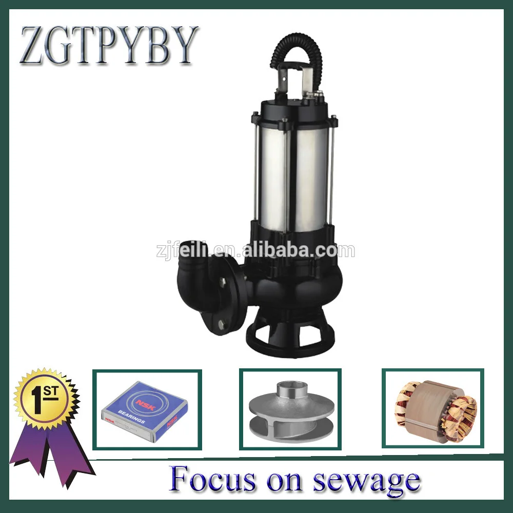 vertical inline sewage centrifugal pump with vortex impeller sewage