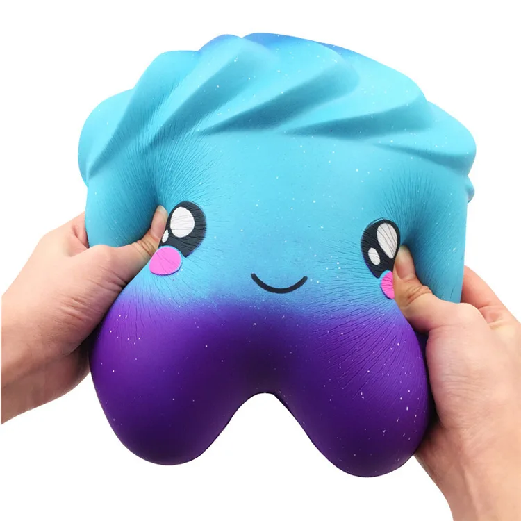 Новый Squeeze Squishies Extra Big Galaxy зуб крем ароматизированный мягкий Анти Стресс Новинка антистрессовые игрушки подарок стресс игрушечные лошадки