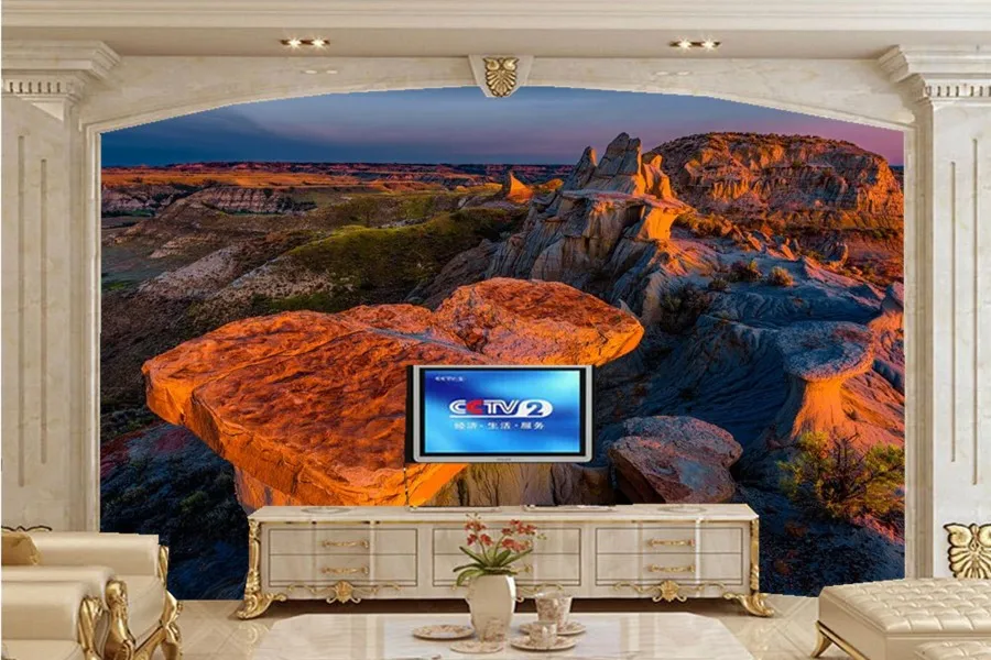 

Custom large murals,USA Parks Mountains Scenery Nature wallpapers,living room TV sofa background bedroom papel de parede