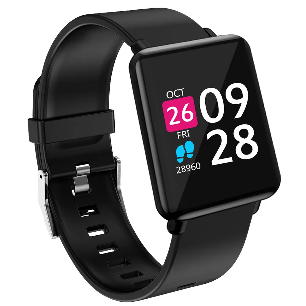 

Smart Watch Men Women Blood Pressure Heart Rate Sleep Monitor Bracelet IP67 Waterproof Smartwatch For Android IOS Sport Watch