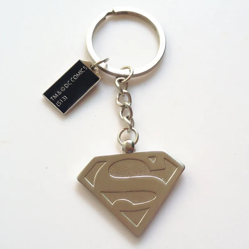 New Marvel Metal Key chains Super Hero Superman Batman Keychain Pendant ...