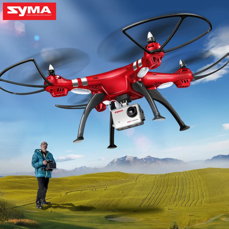 

SYMA X8 Series Professional UAV 2.4G 4CH RC Helicopter Drone with 1080P 8MP Camera HD Quadcopter Dron X8HG/X8HW Quadrocopter