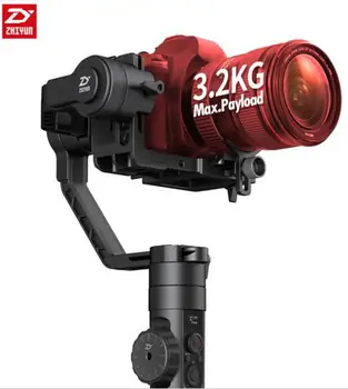 

Zhiyun Crane 2 3-Axis Handheld Gimbal Video Camera Gyro Stablizer Brushless For Canon For Nikon For DSLR Camera Load 3200g