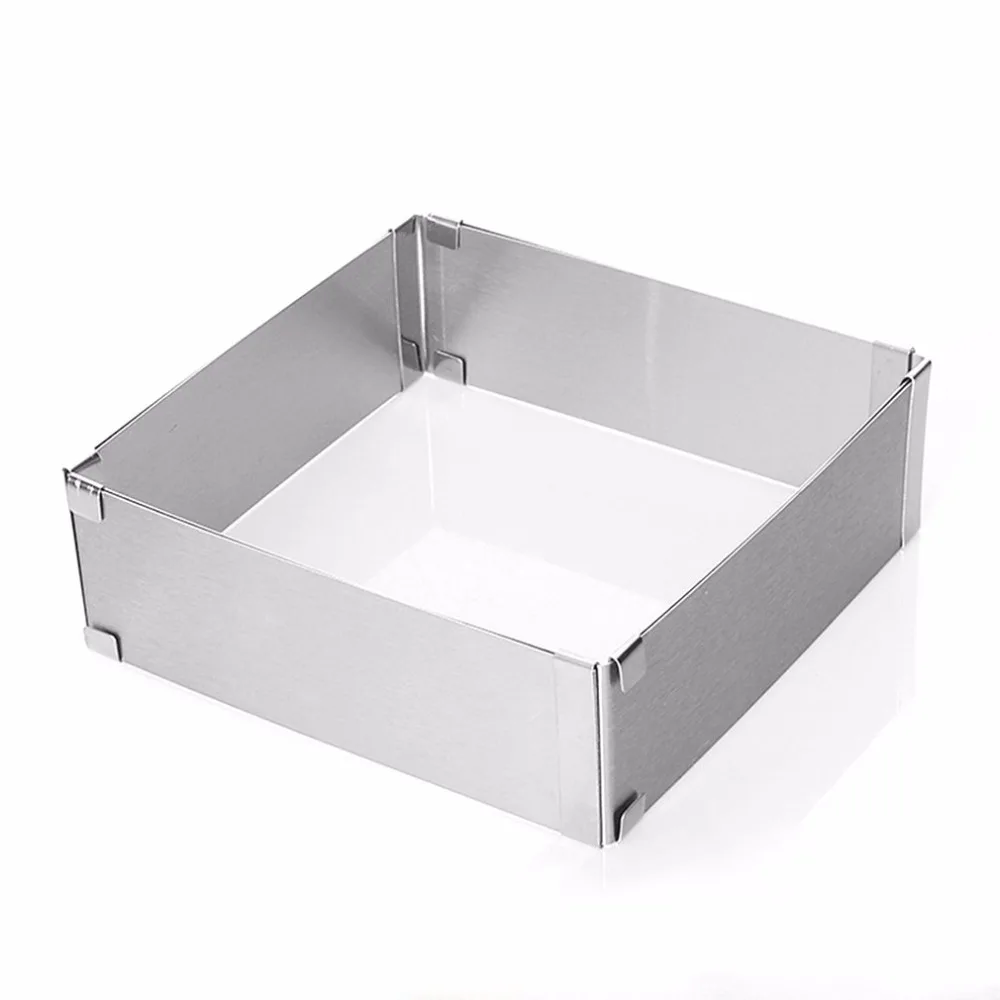 Кольцо для торта из нержавеющей стали ручной работы DIY кондитерские формы