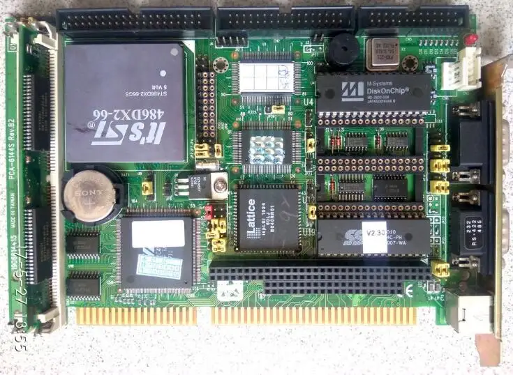 

PCA-6144S 100% OK Original IPC Board B2 ISA Slot Industrial motherboard Half-Size CPU Card PICMG1.0 With CPU RAM No-FAN