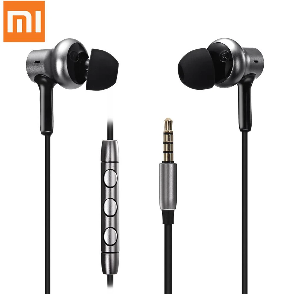 

Xiaomi Hybrid Pro HD Earphone With Mic Remote Headset In Stock For Xiaomi Huawei Sony Samsung MP4 MP3 PC Phone