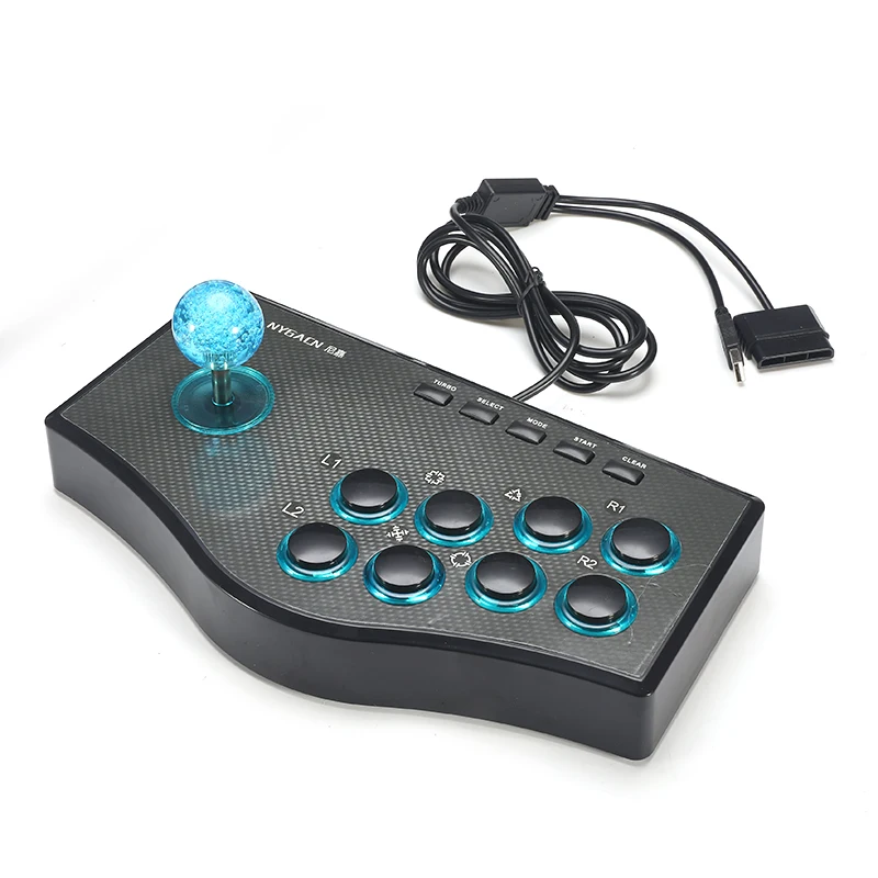 

USB Gamepad Game Controller Rocker Joystick Arcade Stick Fight For PS3 / PC For Android Plug And Play Fighting Street Feeling