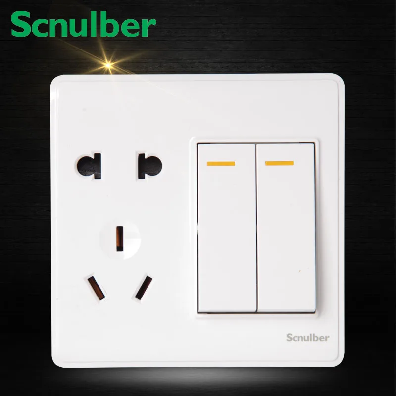 Розетка с затвором 5 полюсов 2 контакта США и 3 контакта|outlet switch|pole switchus outlet |