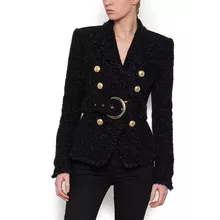 Новинка, Женская осенне-зимняя верхняя одежда, роскошная куртка, длинный рукав, пояса для пальто, черное, с отворотом, пальто X151