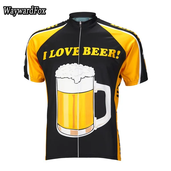 Велосипедная футболка с короткими рукавами, 5 стилей на любой выбор, Мужская одежда для велоспорта Красного пива, одежда для занятий спортом на велосипеде, ropa - Цвет: Style photo