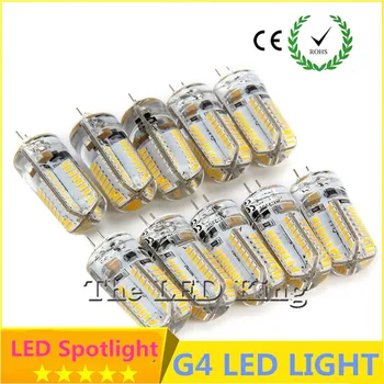 

2019 New Multifunction 10 Pcs 12W G4 Base LED Bulb Lamp High Power SMD3014 DC 12V White/Warm White Light 360 Degrees Beam Angle